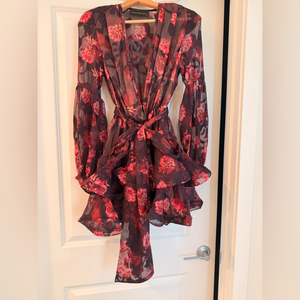 NWOT BRONX AND BANCO Bedouin Coastal Mini Dress - Picture 15 of 16